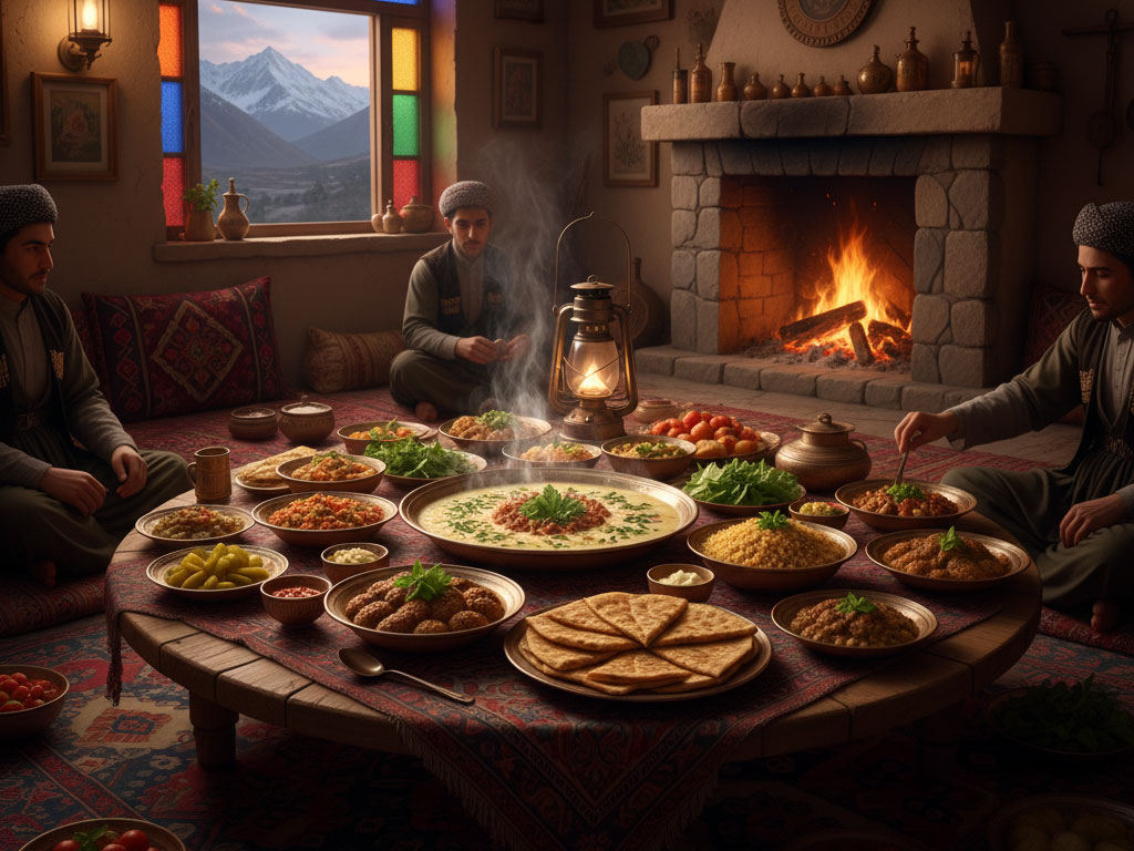 معرفی غذاهای سنتی و محلی کردستان سِنه و سوران معرفی غذاهای سنتی و محلی کردستان سِنه و سوران