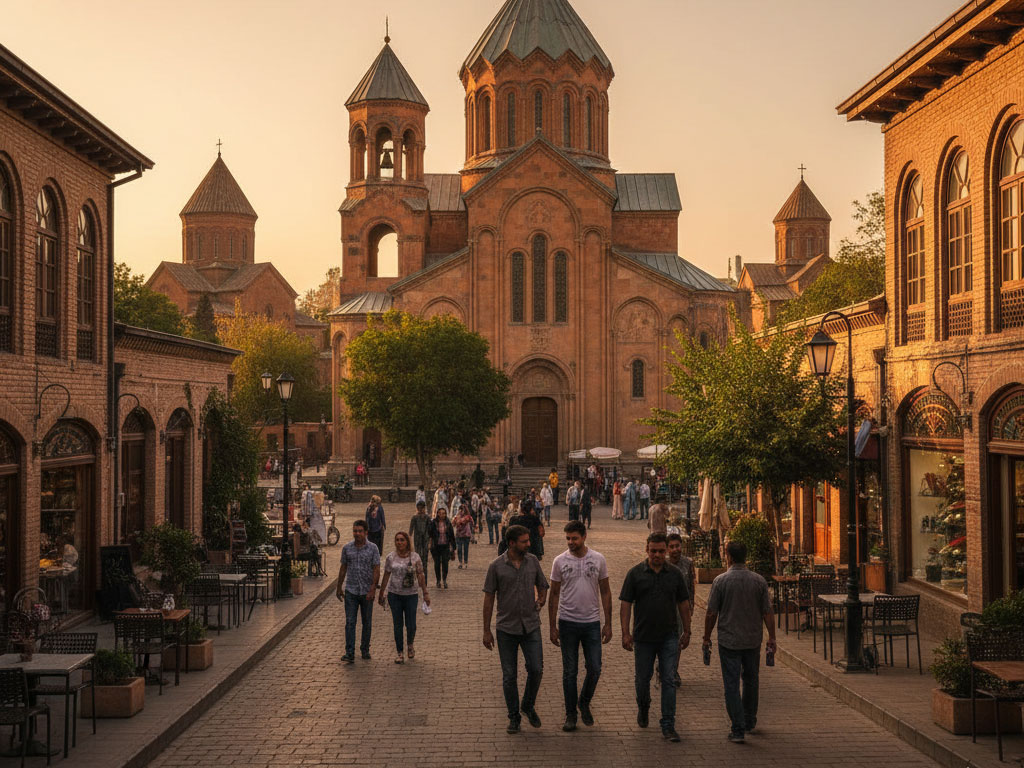 گشت‌وگذار بدون هزینه در منطقه جلفای اصفهان و کلیساهای آن