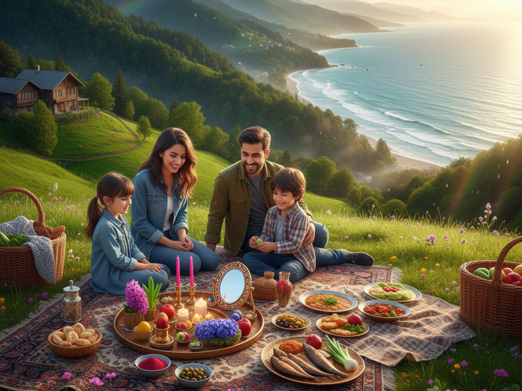 چگونه در نوروز (فصل اوج) با هزینه کم به شمال سفر کنیم؟