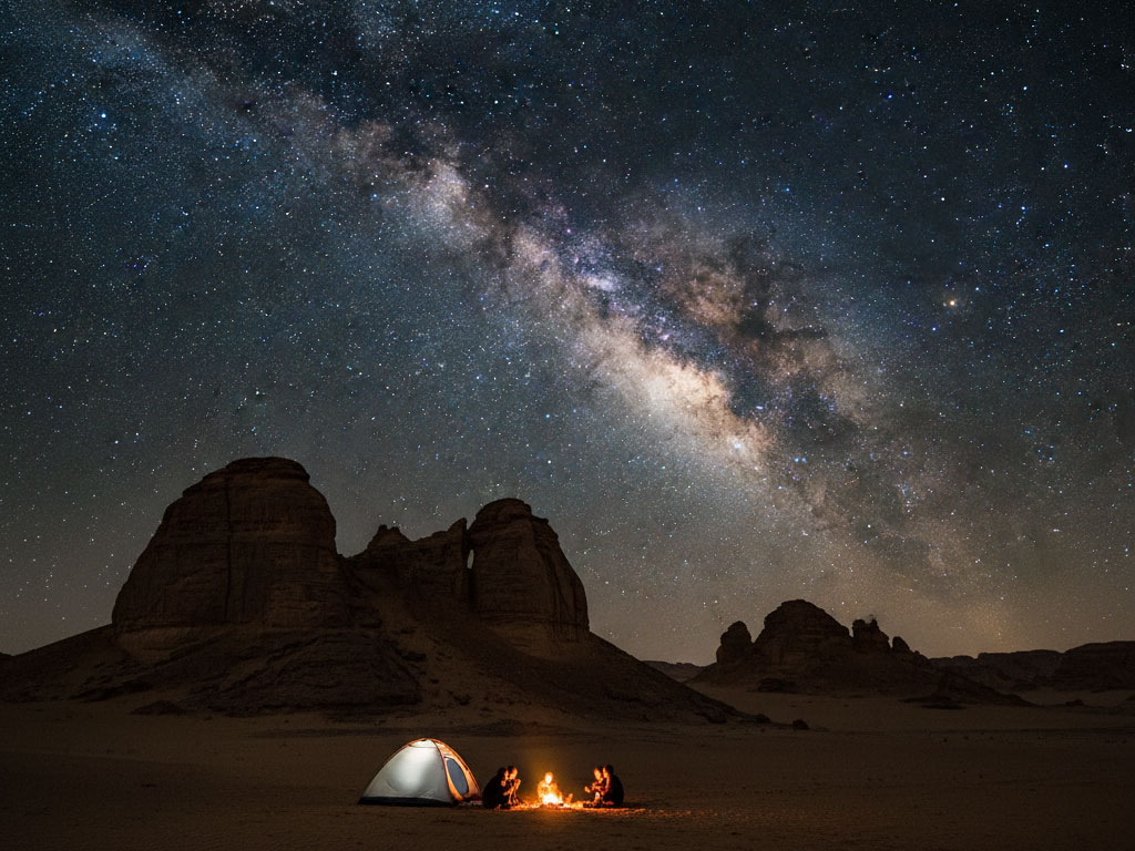 تجربه کمپینگ در شب‌های کویر لوت و ترفندهای بقا