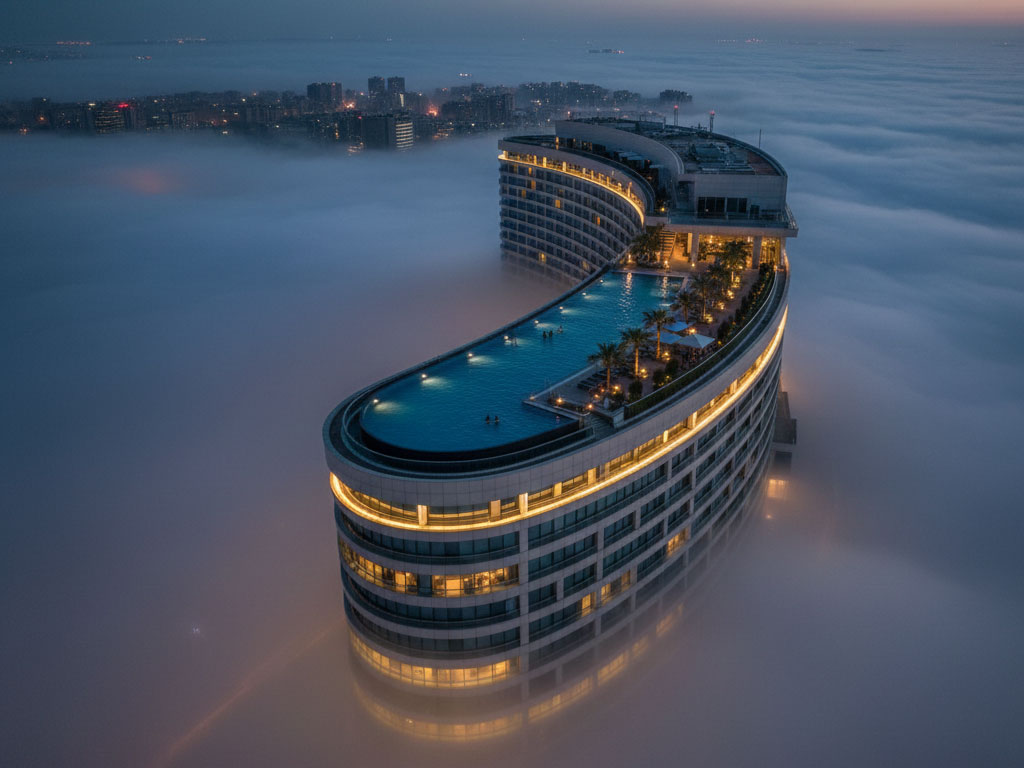 لوکسترین هتلهای ایران با استخر روباز و منظره اختصاصی لوکسترین هتلهای ایران با استخر روباز و منظره اختصاصی